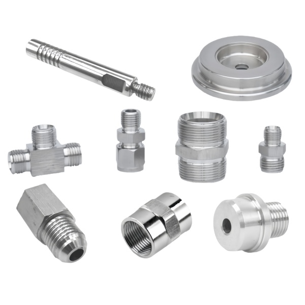 Stainless Steel CNC Machined Pipe Fittings and Shafts