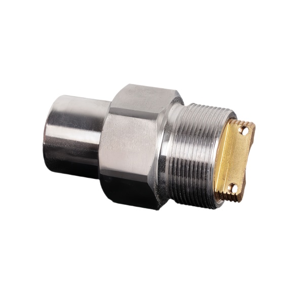 Stainless Steel CNC Machined Sensor Connector Body
