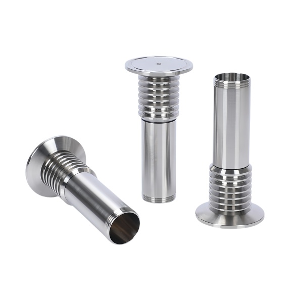 Stainless Steel CNC Machined Stepped Tubes and Shafts