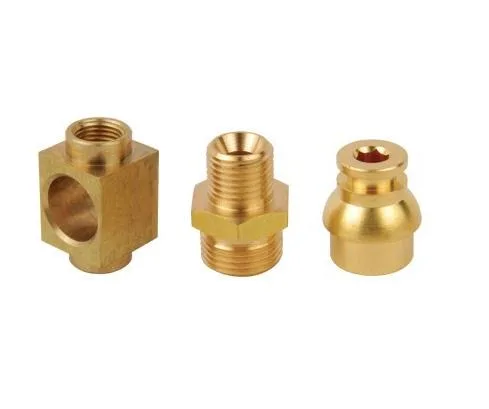 Brass Cross-Drilled Block, Nipple and Cap Fittings
