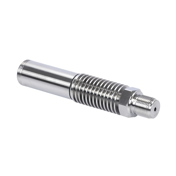 Stainless Steel CNC Machined Threaded Probe Shaft