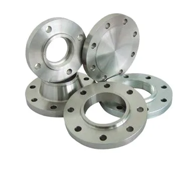 Stainless Flange Rings with Bolt Holes, Five-Piece