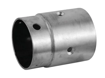 Stainless steel deep drawn pump tube
