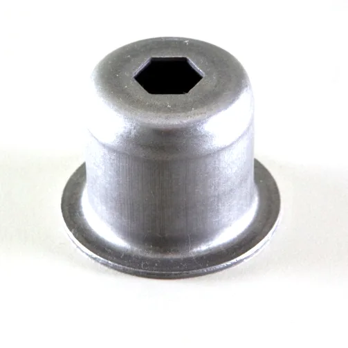 Drawn Cap with Hex Center Hole