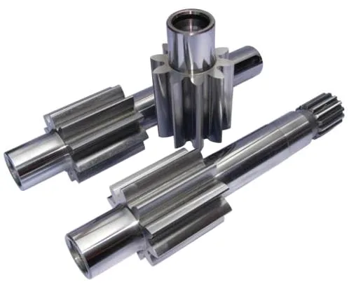 Steel Splined Gear Shafts, Three-Piece