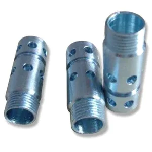 Blue Anodized Aluminum Ported Tube Bodies