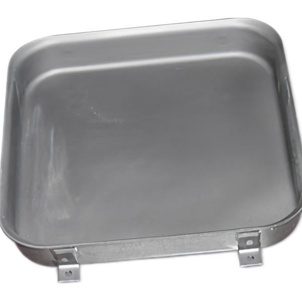 Steel Deep Drawn Cover Pan with Mounting Tabs