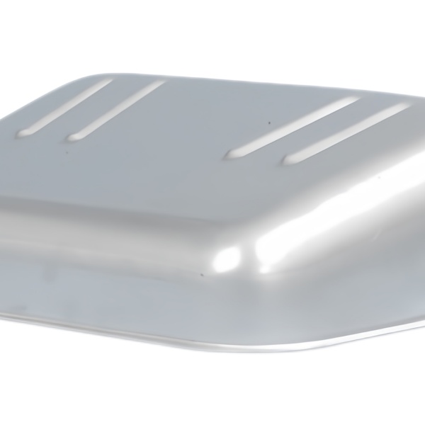Steel Deep Drawn Cover Panel with Vent Slots