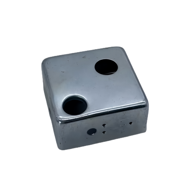 Steel Deep Drawn Cubic Box with Dual Side Holes