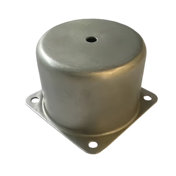 Steel Deep Drawn Dome Cover with Square Flange