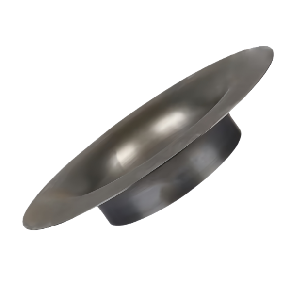 Steel Deep Drawn Domed Disc with Flared Skirt