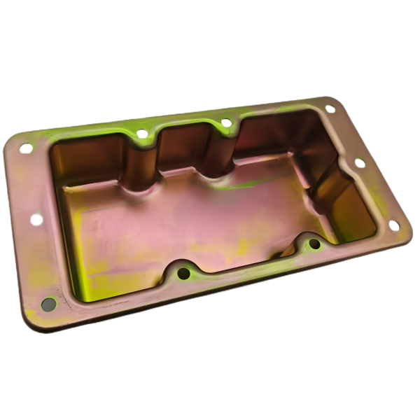 Steel Deep Drawn Rectangular Tray with Mounting Flanges