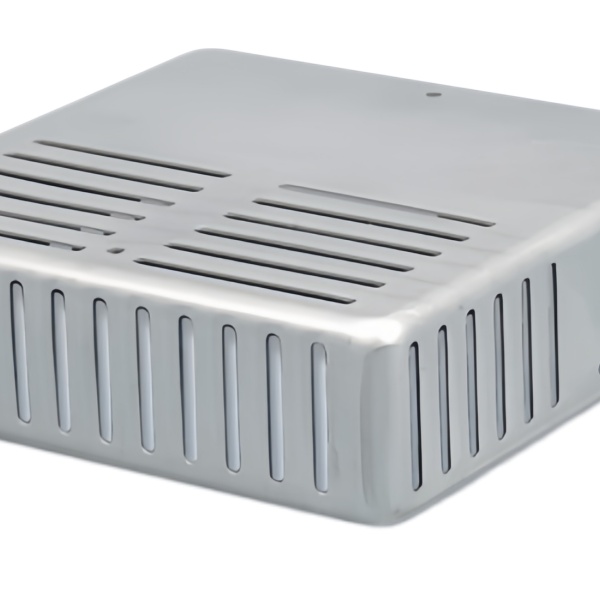 Steel Deep Drawn Vented Cover with Louver Slots